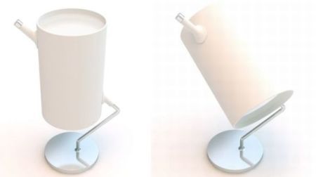 创意茶壶台灯 光如水般倾泻而出(组图) 