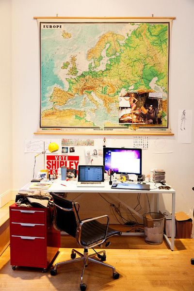 纽约设计师家庭工作室 地板混搭哲学(组图) 