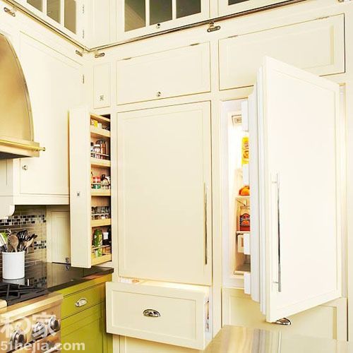 小户型厨房过年收纳有序 7种设计35个精彩案例 