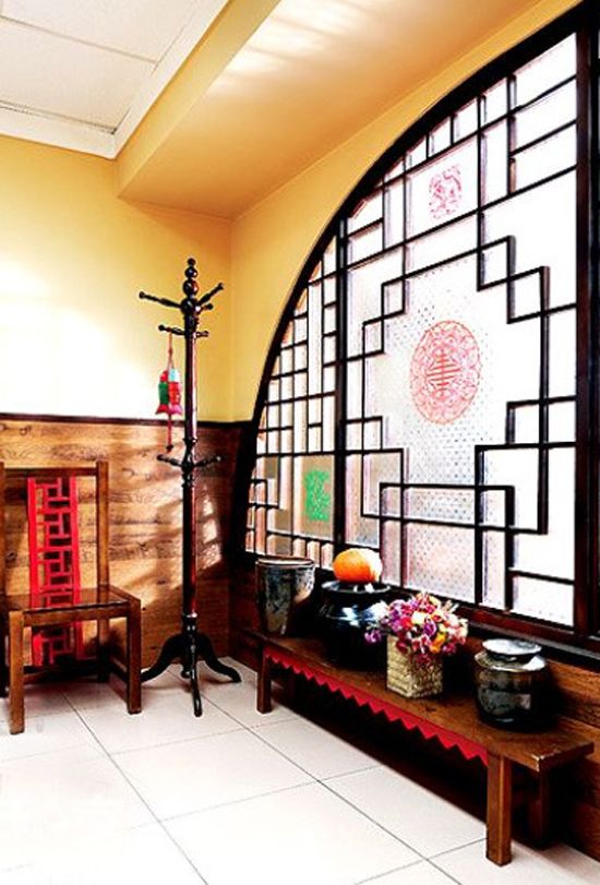 龙年客厅中国风 红色打造新年喜庆家居(组图) 