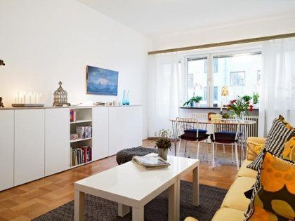 北欧风格56平瑞典公寓 旧居新设计魔法(组图) 