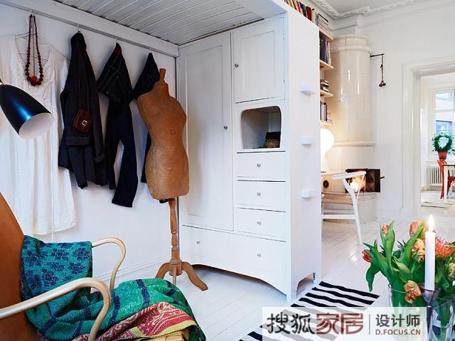 51平米的单亲妈妈公寓 2012年的暖心色调 