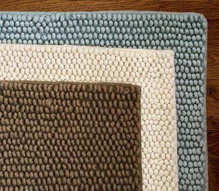 素色系羊毛地毯 营造温馨卧室家居设计(组图) 