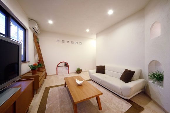 日式简约90平公寓 浅色地板自然亲和(组图) 