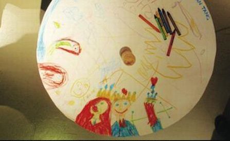 童趣图画桌 让孩子随意乱画开发想象力