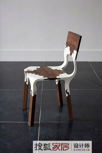 当塑料爱上天然木 非同凡响的天然塑料木椅 
