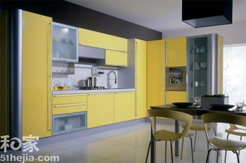 暖意渗透 13个优秀黄色厨房样板间案例（图） 
