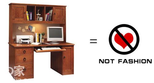 向平庸说NO N款电脑桌成就个性书房（图组） 