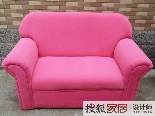 甜美浪漫情人季 6款粉色时尚双人沙发 