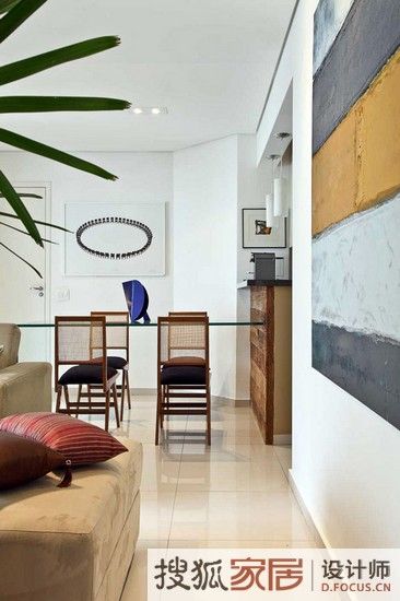 休闲品味 小公寓里的现代简约设计理念 