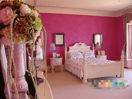 卧室装修效果图欣赏 色彩了整个世界