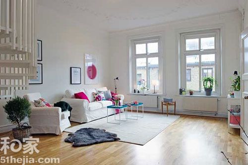 111平瑞典私房设计 轻盈空间的50%留白（图） 