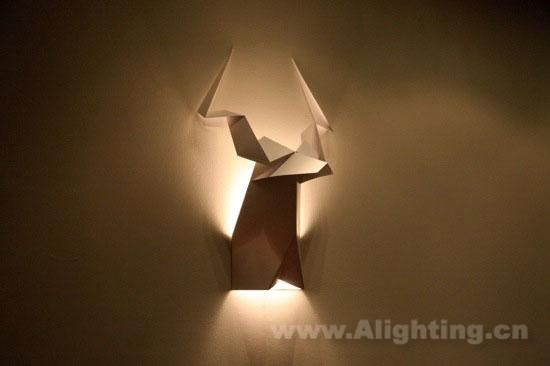 折纸艺术小夜灯 猜猜都是什么动物(组图) 