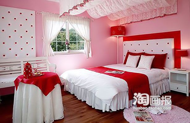 完美色彩之家 装甜蜜浪漫的韩国公主房（图） 