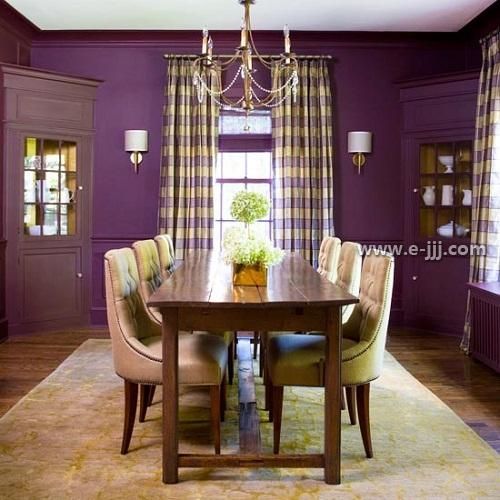 给家居加点紫 30种浪漫清逸紫色家居打造方案 