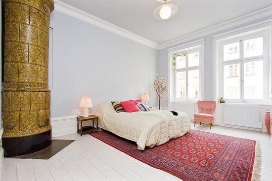 白色木质地板 点亮经典雅致粉嫩公寓(组图) 