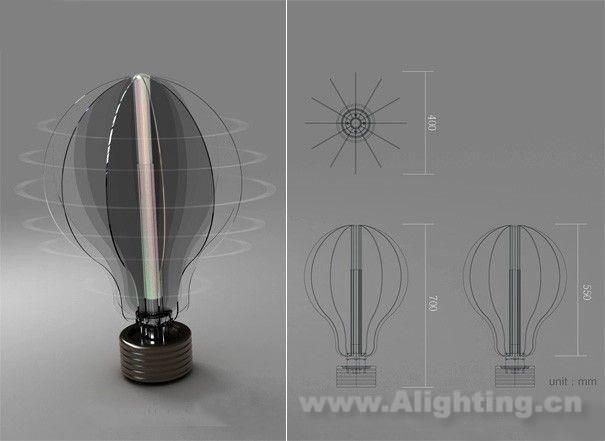 Eon Tae Yoon设计 科技感风车灯(组图) 