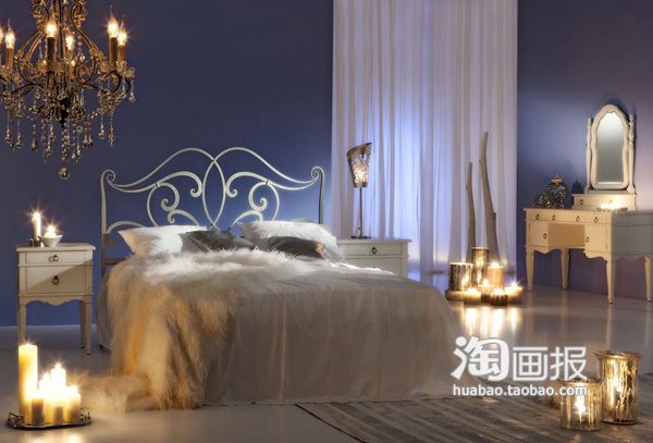 家中最温馨与浪漫的空间 华丽卧室装修鉴赏 