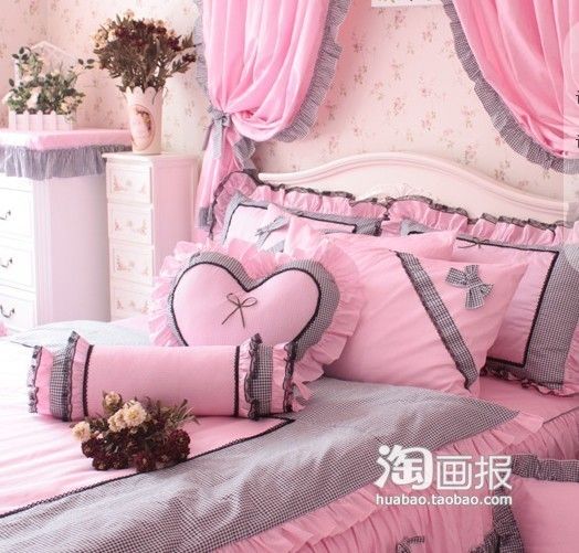 40款浪漫韩式床品 感受公主般的舒适生活(图) 