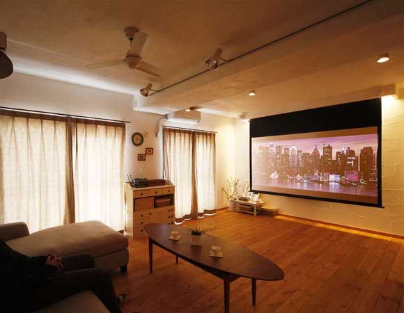 电视剧迷夫妇 日本63平米的家庭影院(组图) 