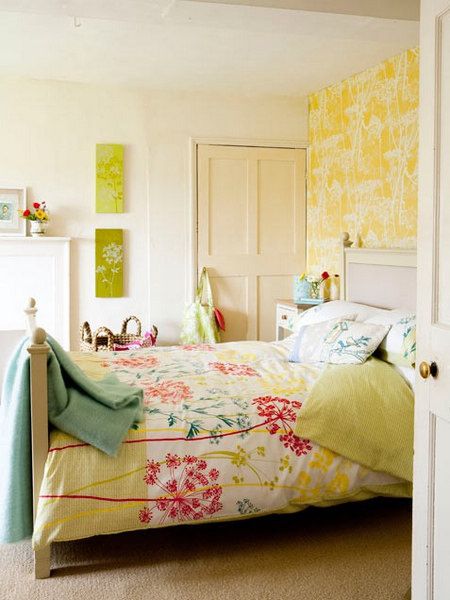 五彩画笔 多款色彩艳丽的卧室设计（组图） 