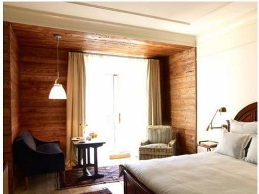 高档实木地板 在家享受豪华酒店式卧房(组图) 