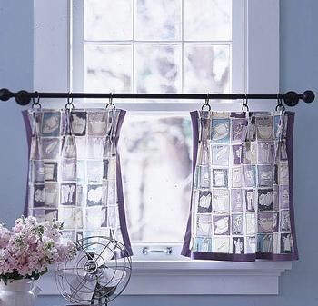 特推荐：动手DIY 6款自制的小窗帘装饰（图） 