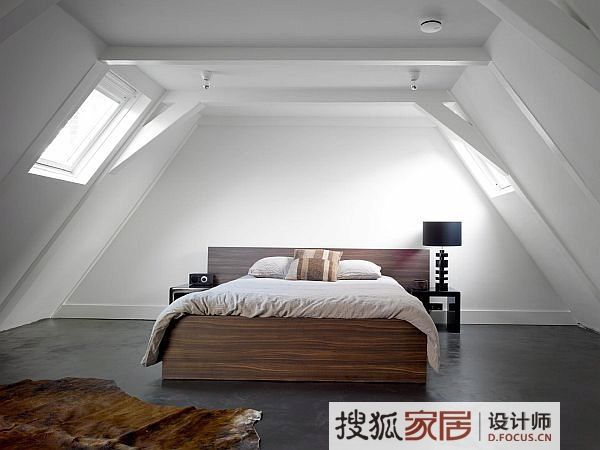 30款超酷的阁楼卧室设计 千变万化的个性卧室 