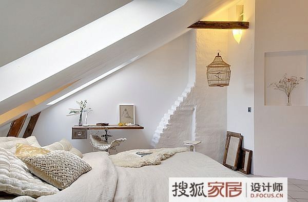 30款超酷的阁楼卧室设计 千变万化的个性卧室 
