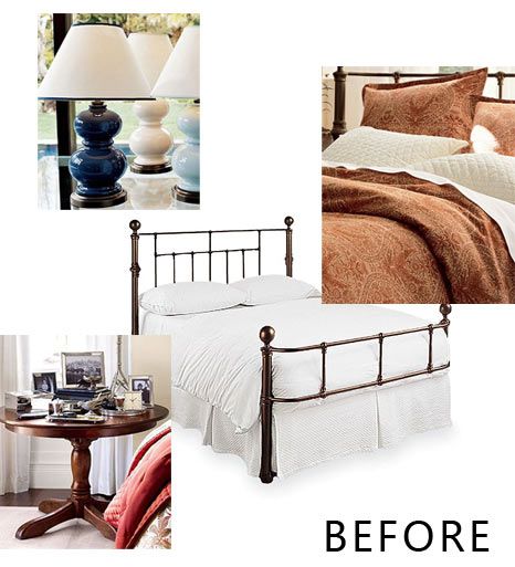 同一铁架床 床品搭配营造3种不同风格(组图) 