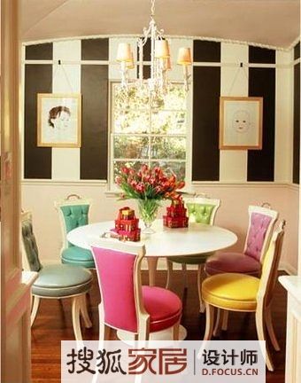 28款色彩艳丽的餐厅设计 感受春日的温暖阳光 