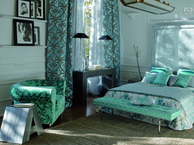春季卧室换装 8款窗帘搭配出春意空间（图） 