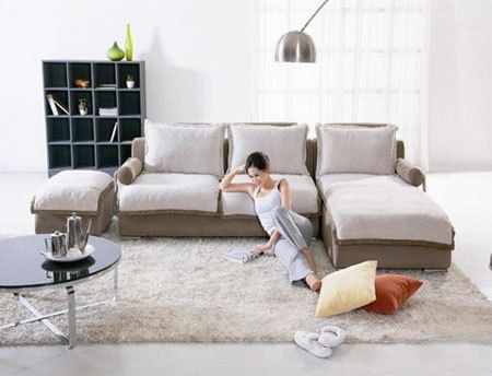 装饰搭配 转角沙发简单且舒适