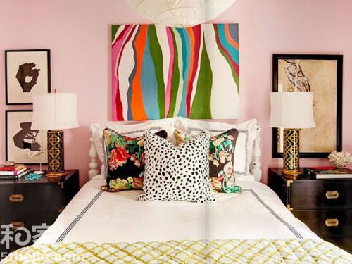 小清新多彩墙面 9个卧室油漆配色方案（图） 