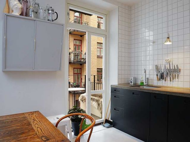 78平瑞典公寓 白色地板淋漓尽致北欧风(组图) 