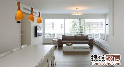线条+色彩的完美结合 全新打造不一样的客厅 