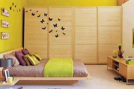 15款卧室装修图 撞色搭配营造居室新鲜感觉 