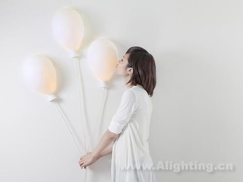 可爱的台湾气球壁灯 为您带来希望与温暖 