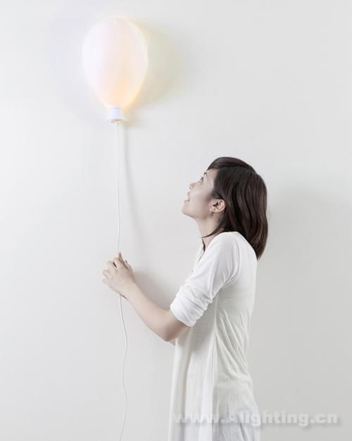 可爱的台湾气球壁灯 为您带来希望与温暖 