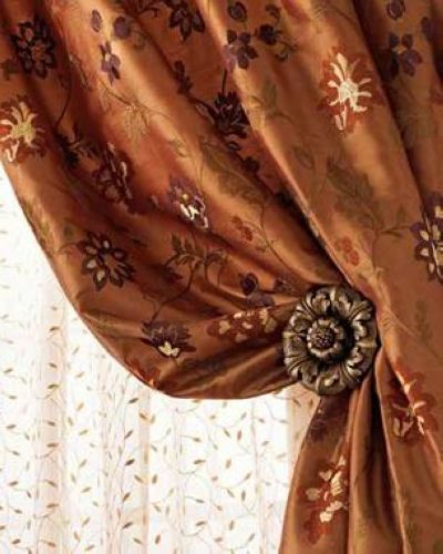 混搭的异域 时尚窗帘为家居添奢华气派(组图) 