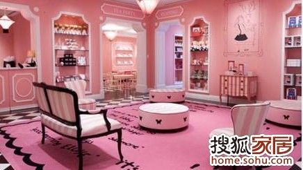 超级粉嫩房间装修 姑娘们最爱哪一间（图） 