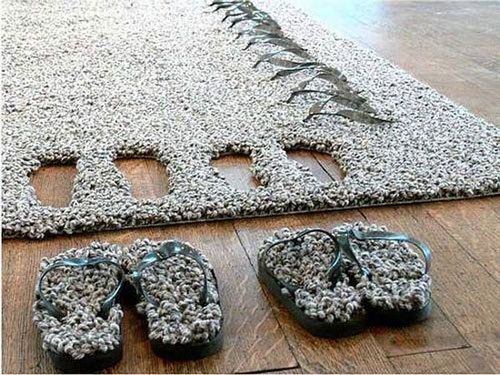拖鞋地毯