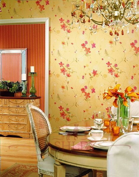 35个美丽方案 用创意壁纸装饰你的厨房(组图) 