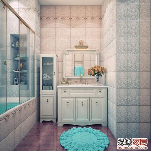 家居装修 华丽与复古的结合 奢华浴室鉴赏(组图) 