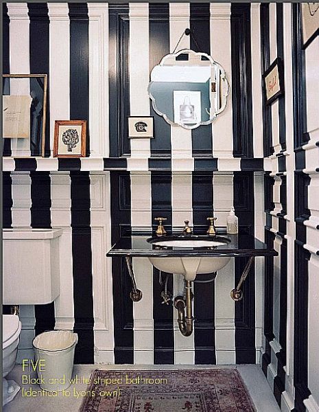 经典之色系列 14款黑白浴室传统设计欣赏 