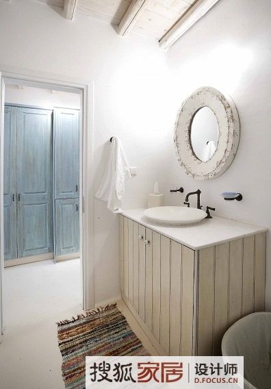 希腊梦幻地中海酒店 淡蓝与纯白演绎低调奢华 