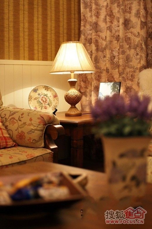 精装80平两室两厅 自然纯朴的美式乡村小屋 