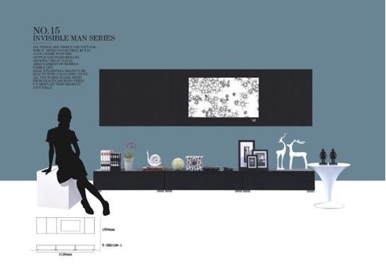 壁虎印象3D背景墙产品系列之隐形人系列
