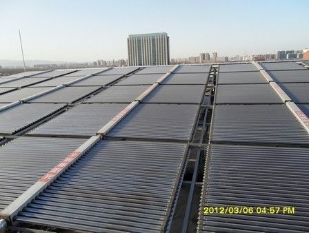 同享阳光-北京万柳桥汉庭酒店太阳能热水系统