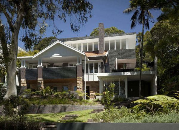 澳大利亚摩登住宅 强化地板的自然主义(组图) 